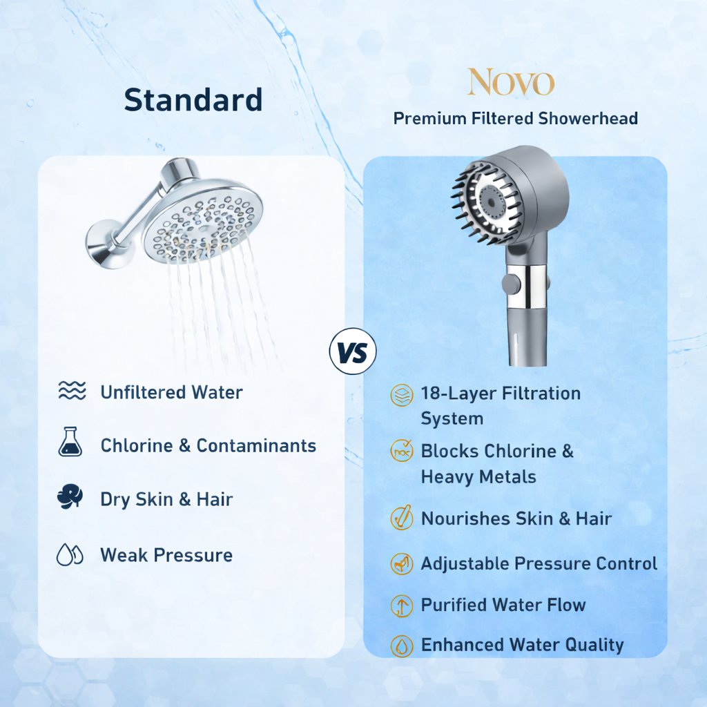 High-Pressure Filtered Showerhead