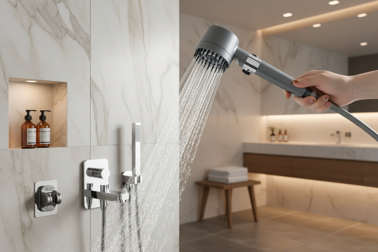 High-Pressure Filtered Showerhead